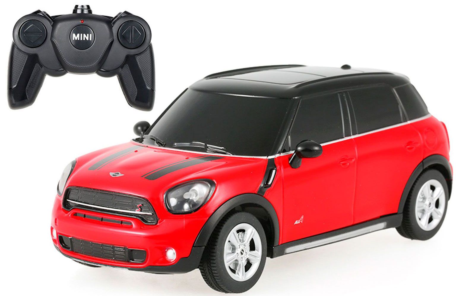 Радиоуправляемая машина Rastar Mini Cooper S Countryman 1:24 красный купить в  Краснодаре в интернет-магазине LEMI KIDS