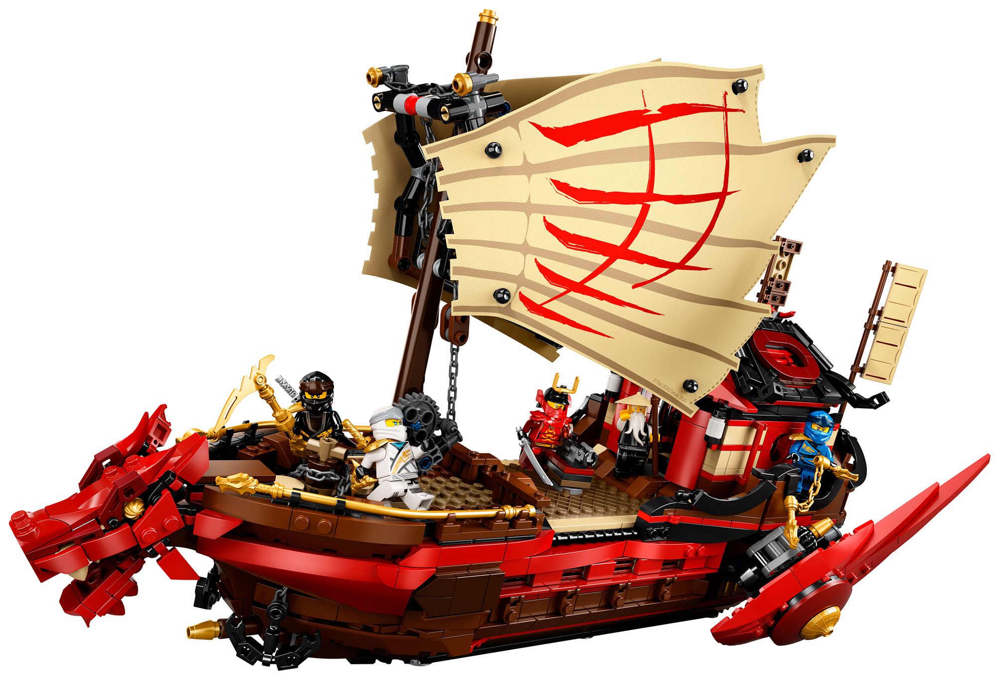 Конструктор LEGO Ninjago 71705 Летающий корабль Мастера Ву купить в  Краснодаре в интернет-магазине LEMI KIDS