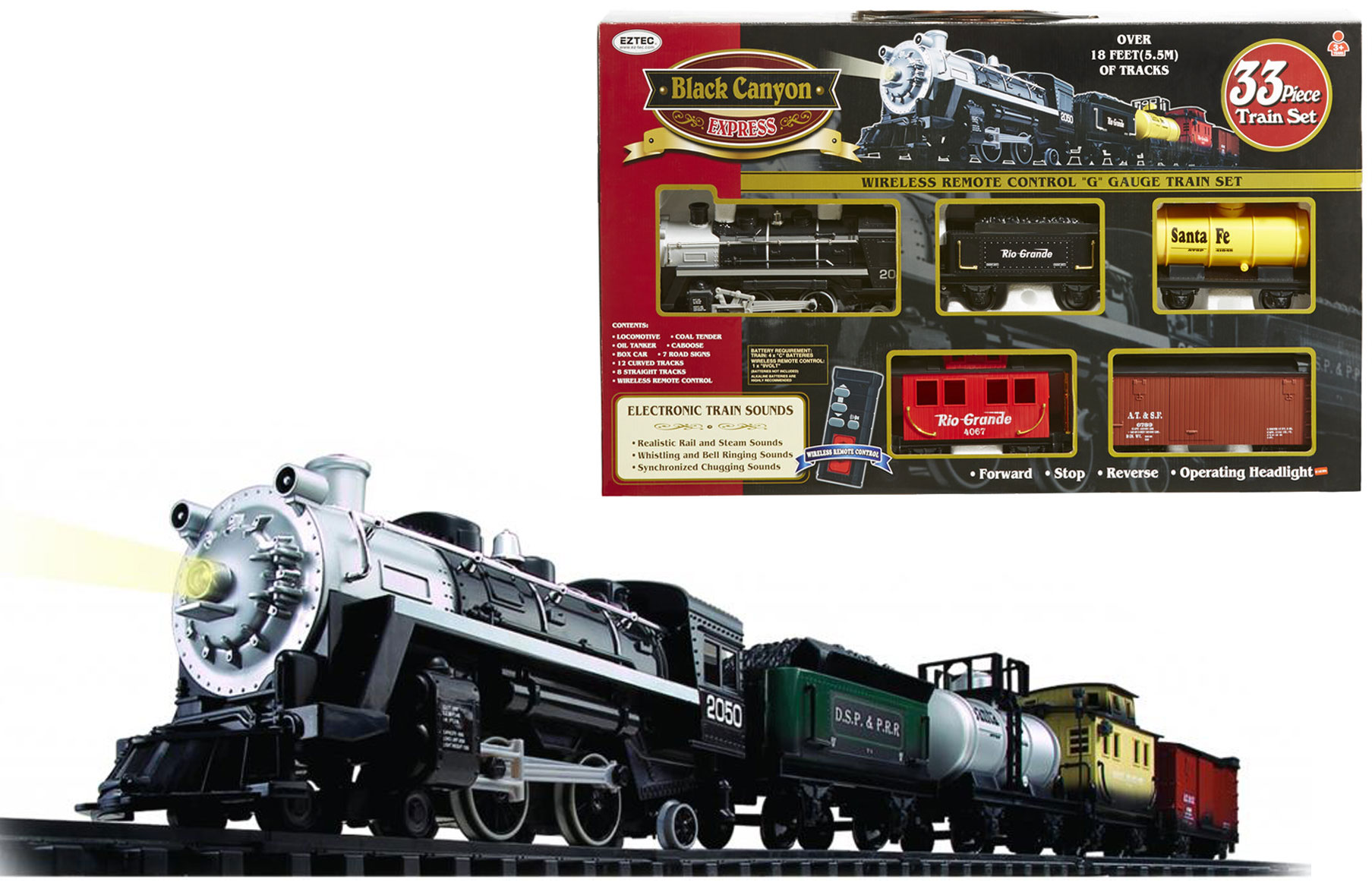 black canyon express train set