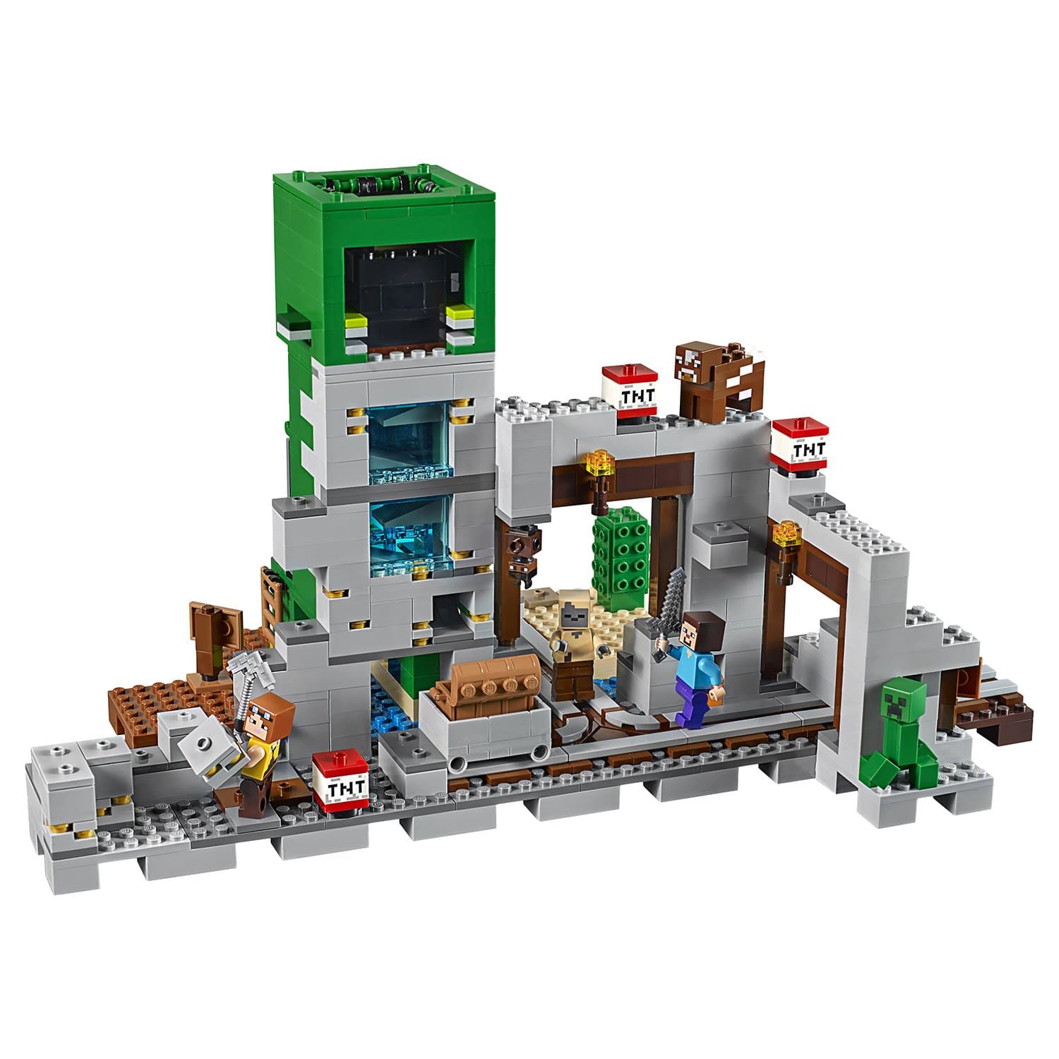 LEGO Minecraft™ Шахта крипера купить в Краснодаре в интернет-магазине LEMI  KIDS