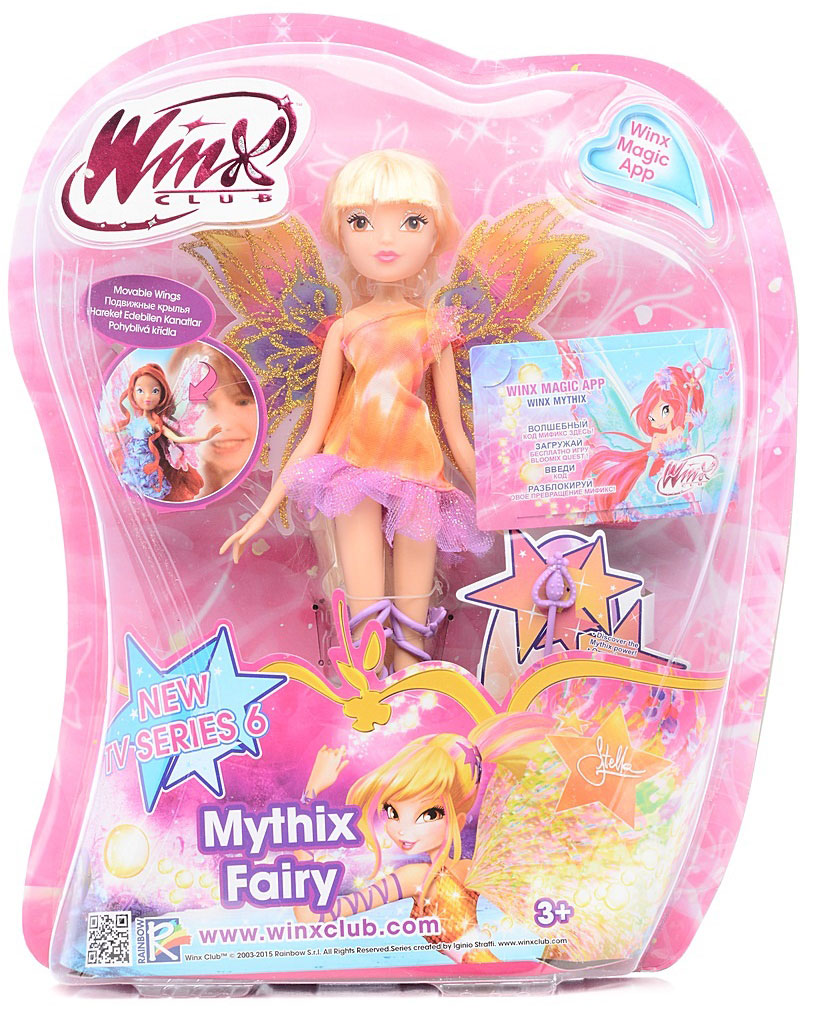 Кукла Winx Club Мификс Стелла, 27 см, IW01031403 купить в Краснодаре в  интернет-магазине LEMI KIDS