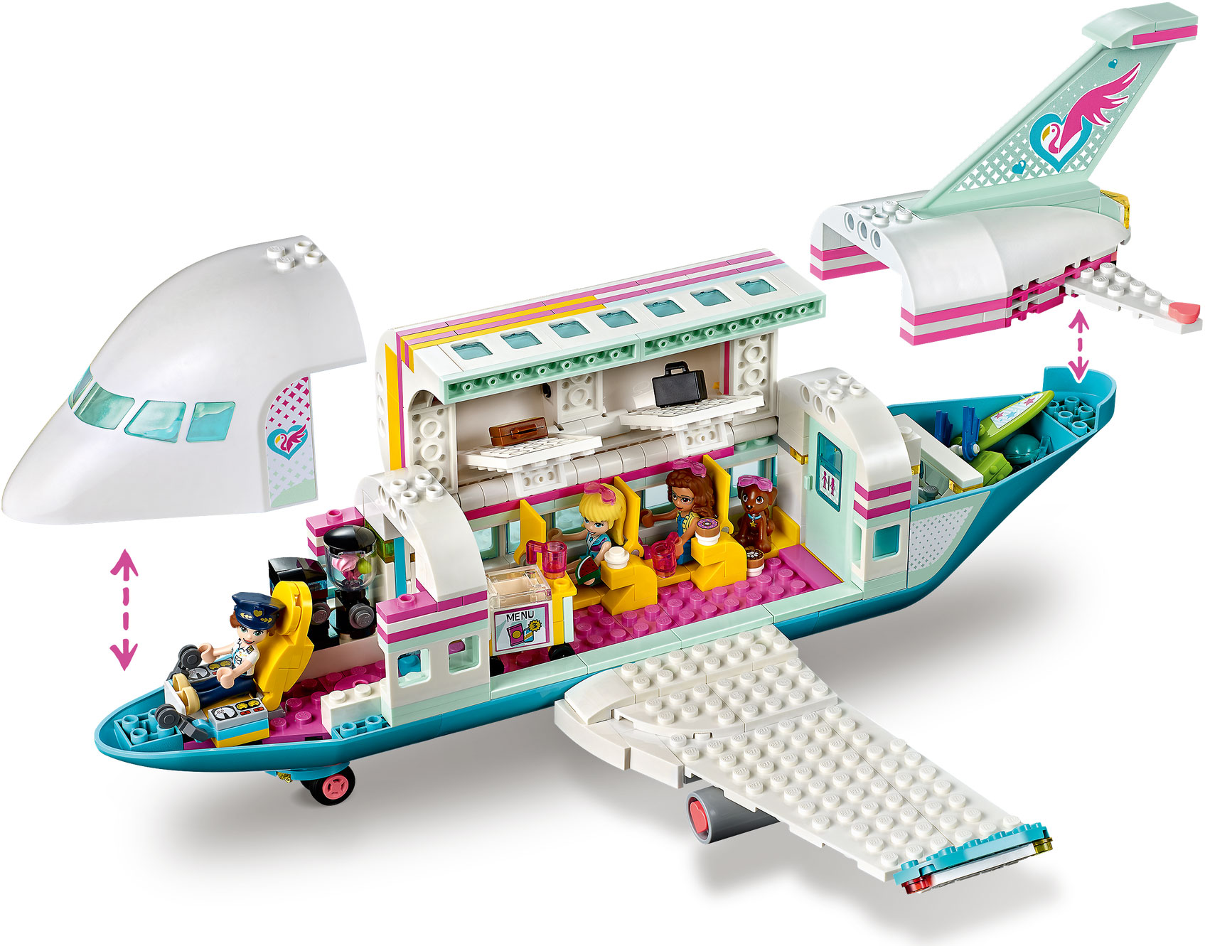 Конструктор LEGO Friends 41429 Самолёт в Хартлейк Сити купить в Краснодаре  в интернет-магазине LEMI KIDS