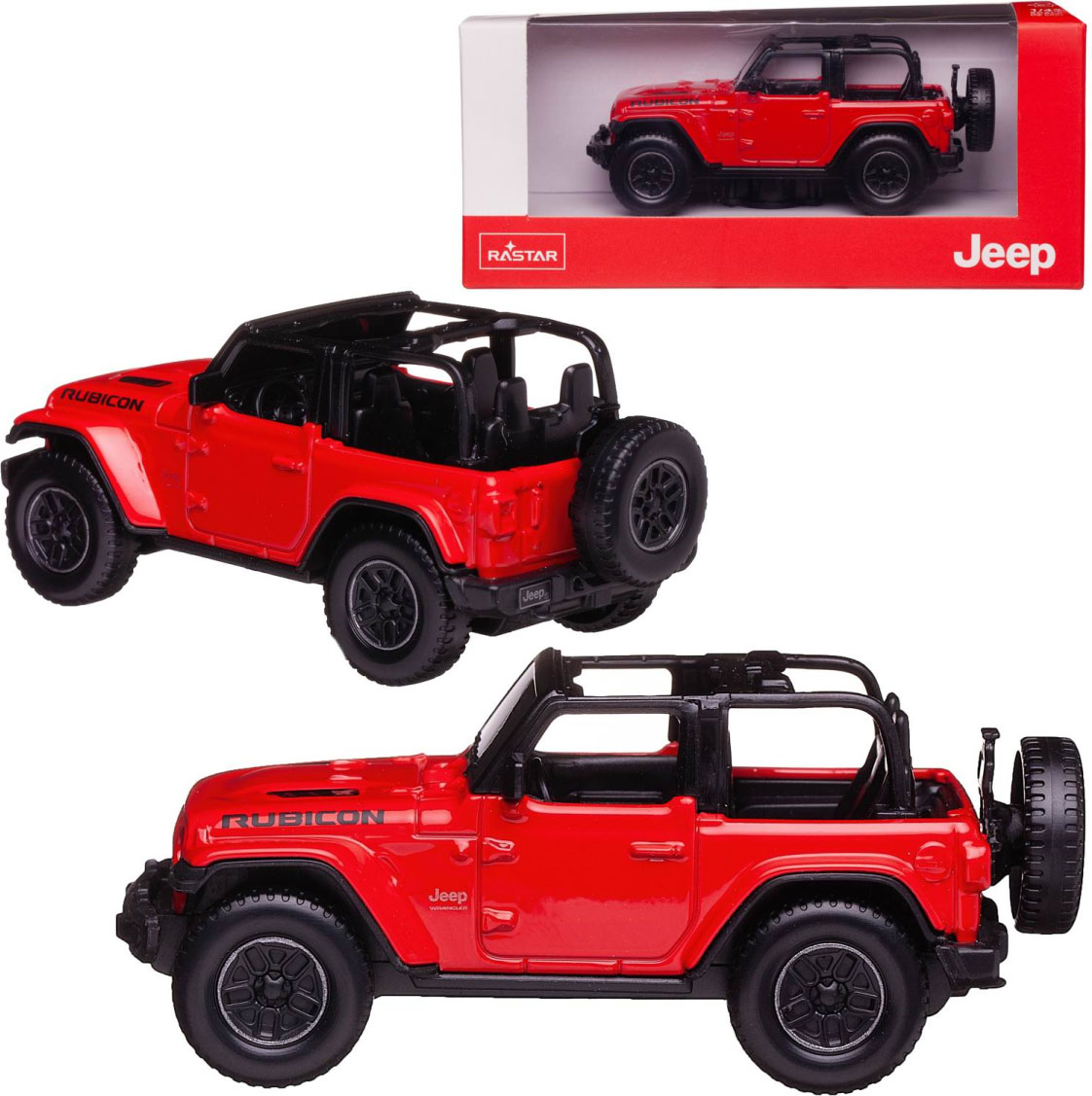 Машина металлическая Jeep Wrangler Rubicon, масштаб 1:43, красная купить в  Краснодаре в интернет-магазине LEMI KIDS