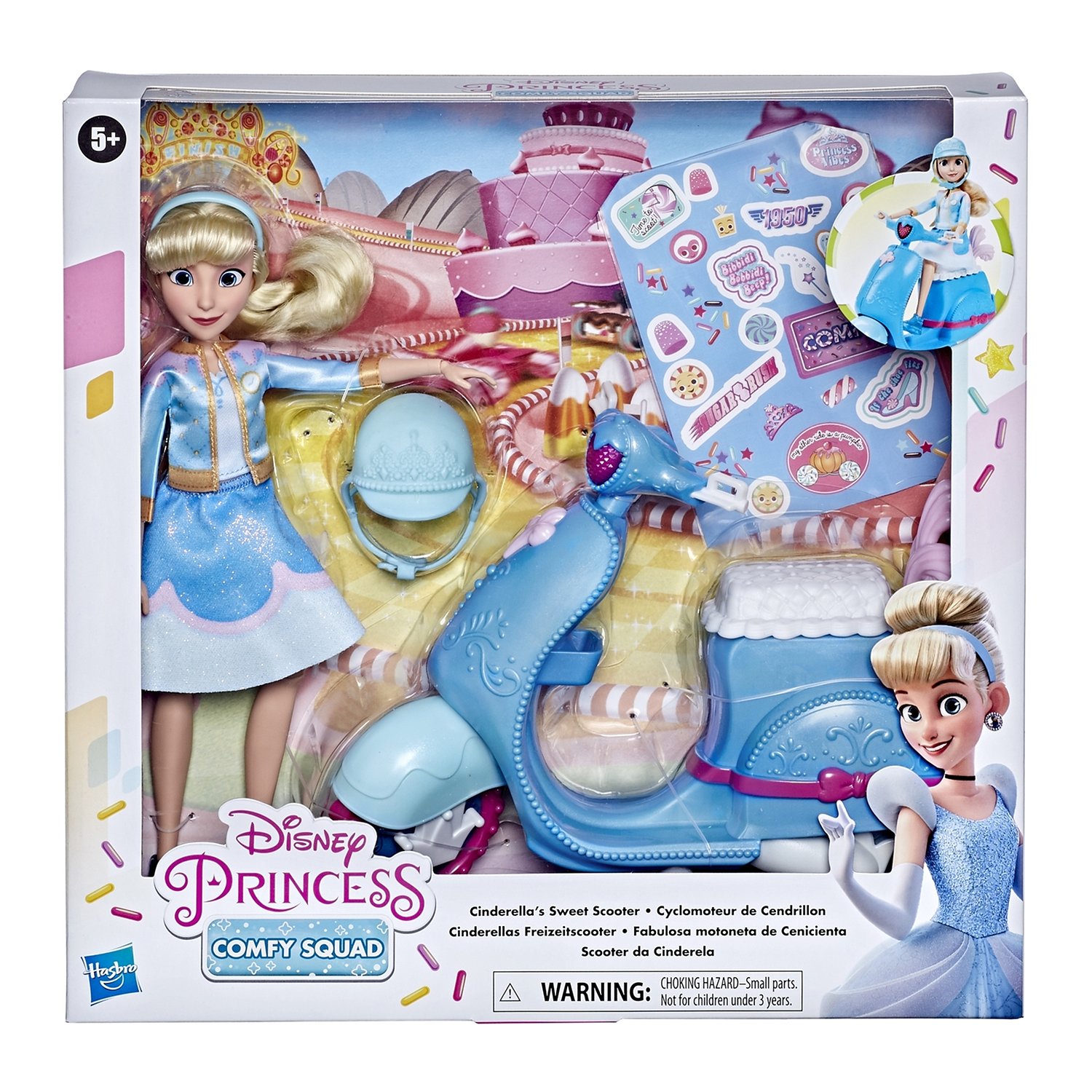 Кукла Hasbro Disney Princess Ральф против интернета Комфи Золушка на  скутер, E8937 купить в Краснодаре в интернет-магазине LEMI KIDS