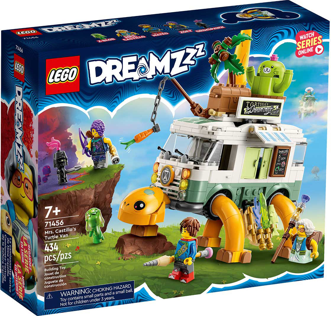 Игрушка Конструктор Lego DREAMZzz Фургон миссис Кастильо Черепаха купить в  Краснодаре в интернет-магазине LEMI KIDS