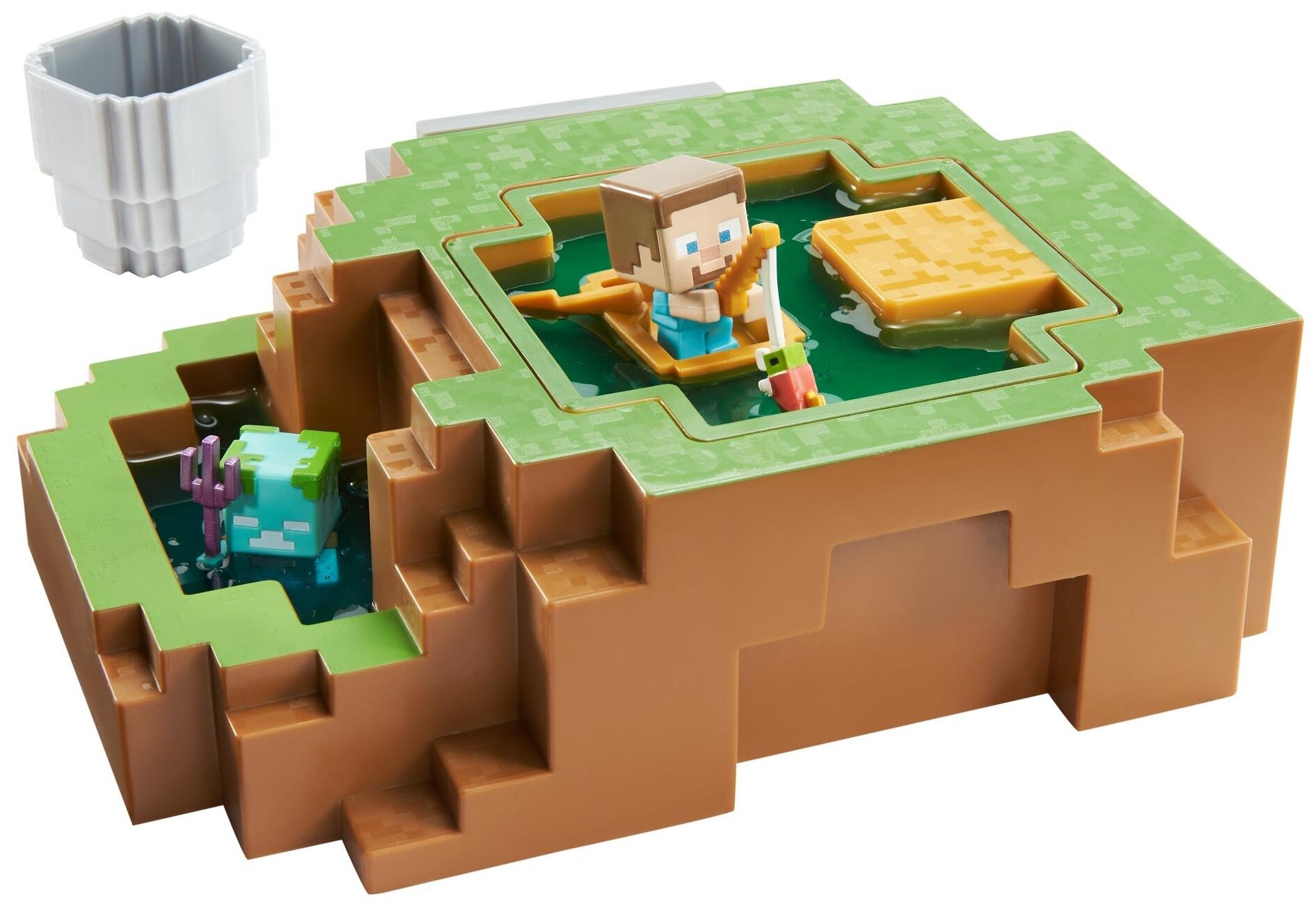 Купить Игровой набор Mattel Minecraft Трансформирующийся оазис GYR75 в  Краснодаре в интернет-магазине LEMI KIDS