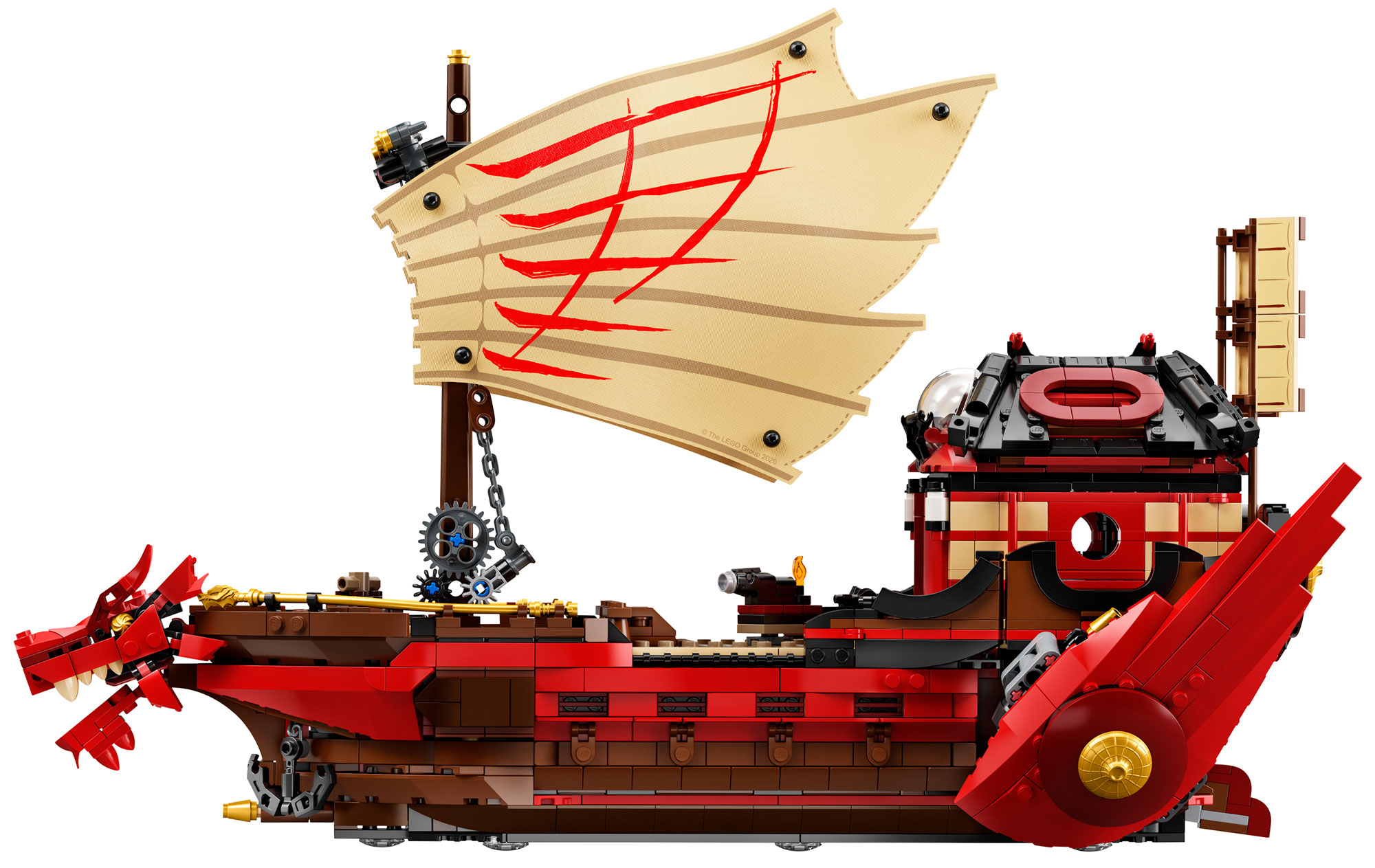 Конструктор LEGO Ninjago 71705 Летающий корабль Мастера Ву купить в  Краснодаре в интернет-магазине LEMI KIDS