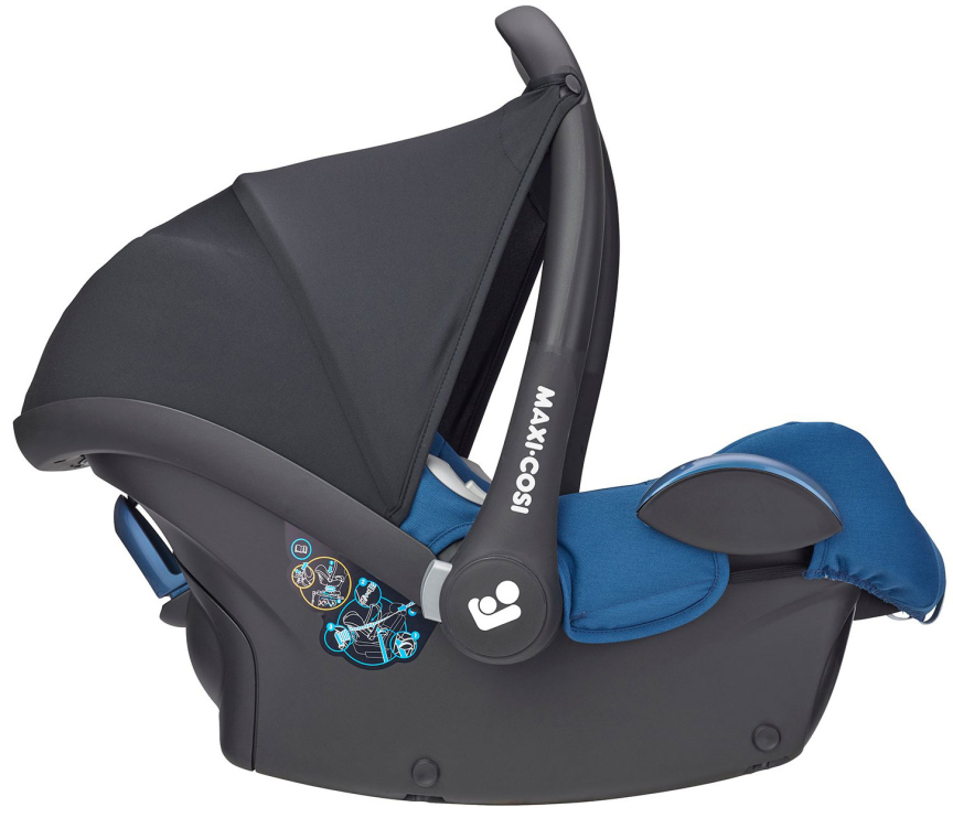 Автокресло-переноска группа 0+ (до 13 кг) Maxi-Cosi CabrioFix Essential blue