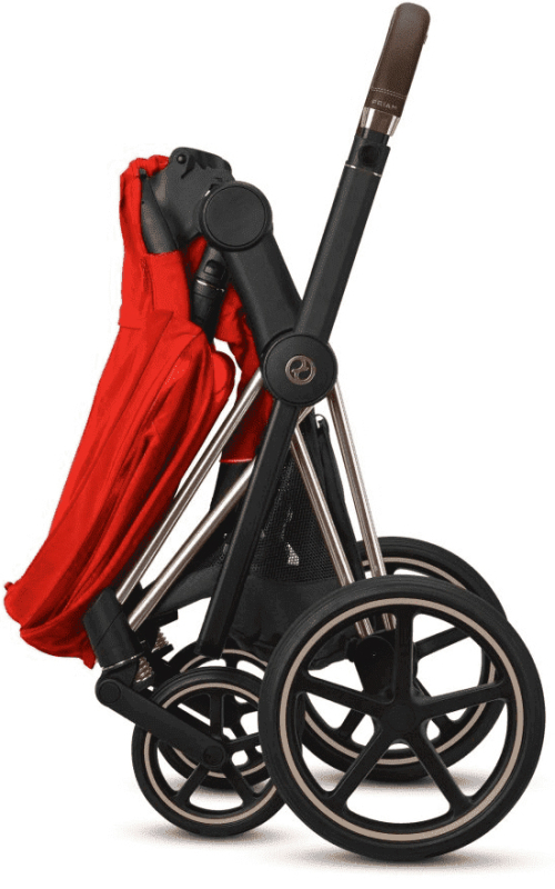 Прогулочная коляска Cybex Priam Chrome Black III Autumn Gold