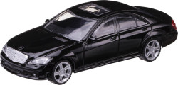 Машина металлическая Mercedes S 63 AMG, масштаб 1:43, чёрная