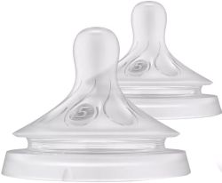 Соска Natural Response Philips Avent, силикон, от 6 месяцев, арт. SCY965/02 №2