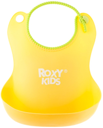 Силиконовый нагрудник для кормления Roxy Kids в ассортименте