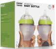 Набор бутылочек для кормления Comotomo, цвет зеленый Natural Feel Baby Bottle 250 мл